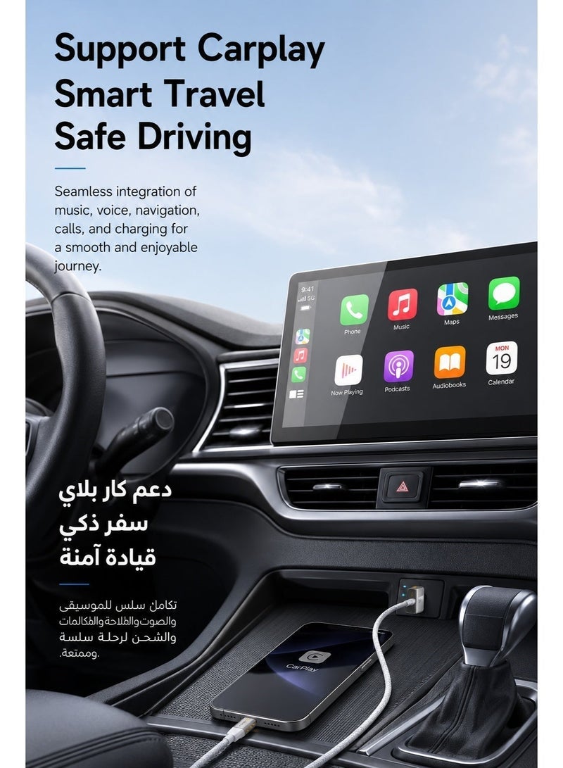 مكدودو كابل Mcdodo CA-5585 USB-C إلى USB-C بقدرة 100 واط PD شحن سريع بطول 1.2 متر تصميم شفاف برتقالي مع إضاءة LED لأجهزة Type-C - Image 5