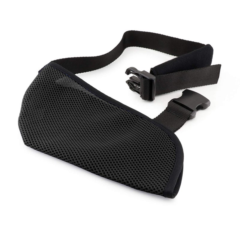 SOLES SOLES81 Pediatric Mesh Arm Sling with Padded Shoulder Strap Black - Image 3