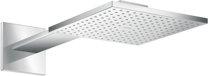 SHOWERSOLUTIONS 10INCH MODERN SHOWERHEAD WITH QUICKCLEAN IN CHROME 35310001