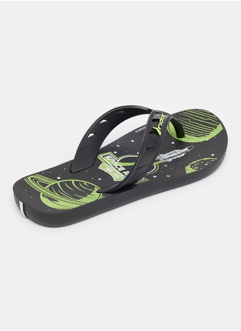 RIDER - RIDERREET JOY INF SLIPPEER/BLACK/GREEN - Image 1
