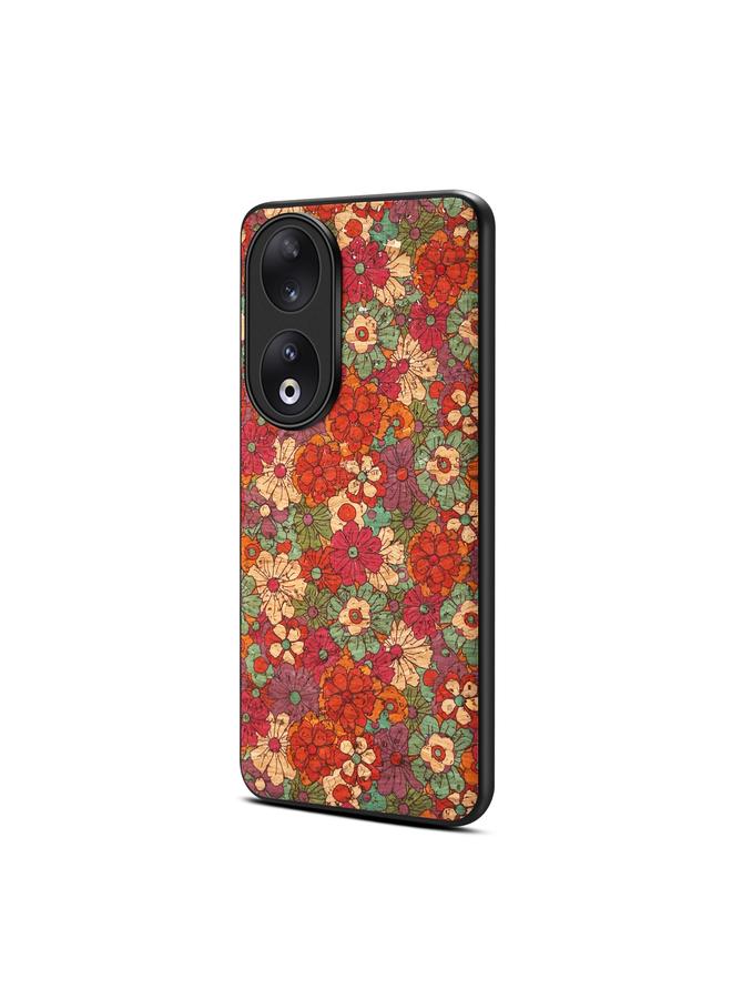 S-TOP Case For Honor 90 Four Seasons Flower Language Series TPU Phone Case - Image 3