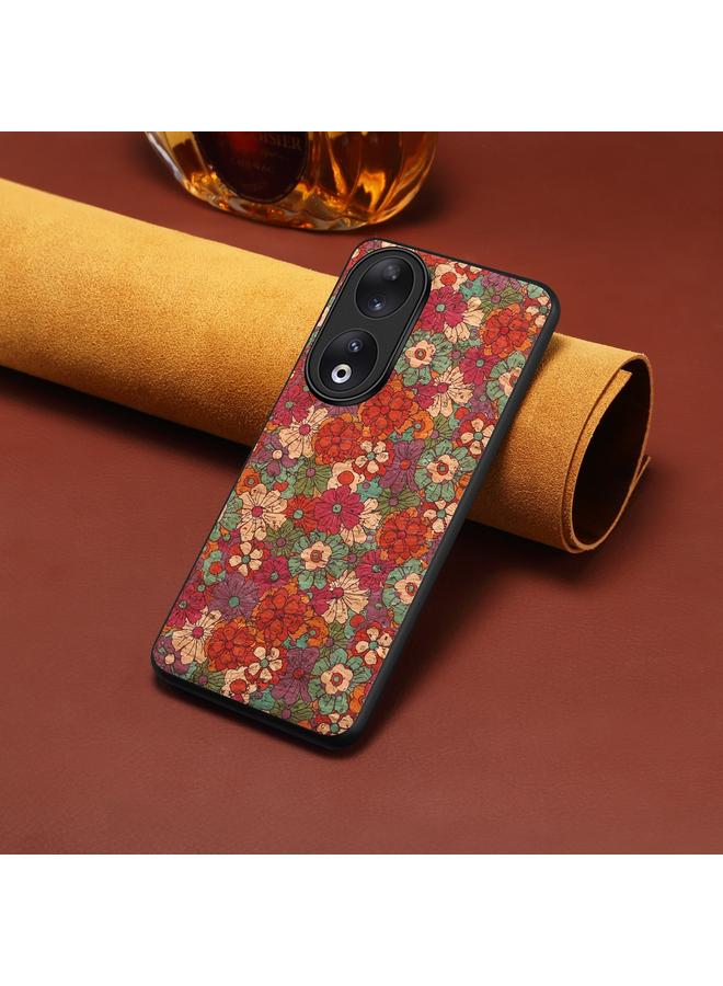 S-TOP Case For Honor 90 Four Seasons Flower Language Series TPU Phone Case - Image 2