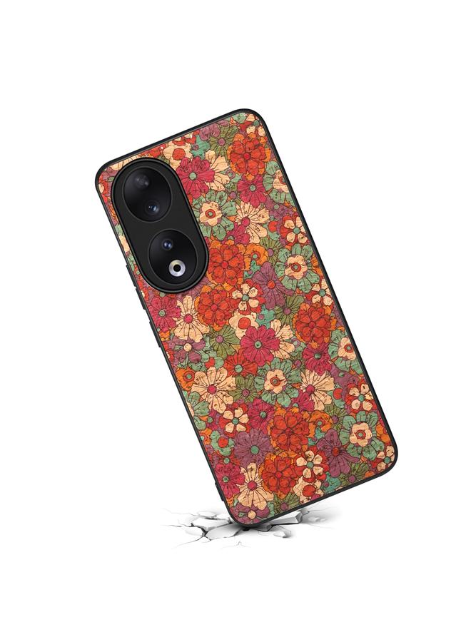 S-TOP Case For Honor 90 Four Seasons Flower Language Series TPU Phone Case - Image 5