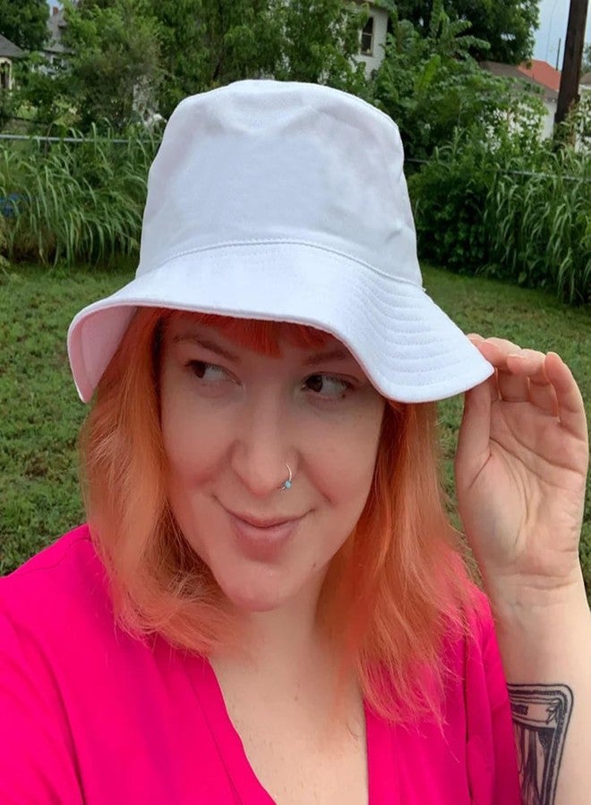 Tergy 10 Pieces Bucket Hat Foldable Summer Sun Hat Travel Beach Fishing Hat Outdoor Bucket Cap for Women Men Multicolor - Image 5