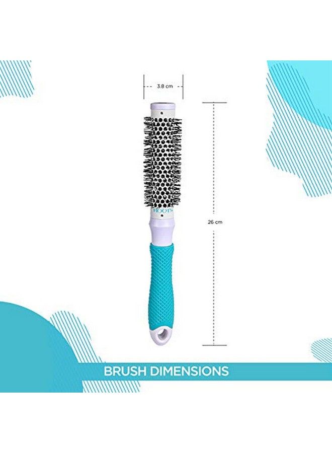 Professional Round Hair Brush Ceramic Barrel Brushes For Blow Drying Curling & Straightening Add Volume & Shine Hair Brush For Women 25 Mm