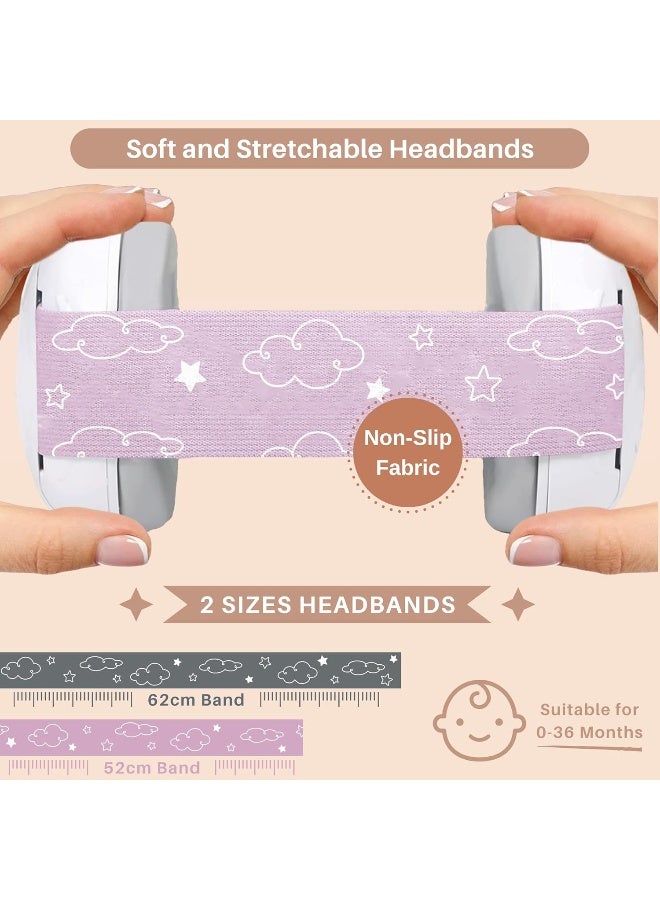Kiddieware Gray Baby Noise Cancelling Headphones for Baby 0-24 Months - Image 3