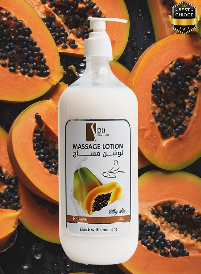 سبا سيستم 9 قطع لوشن التدليك بالبابايا غني بالمطريات - Image 2