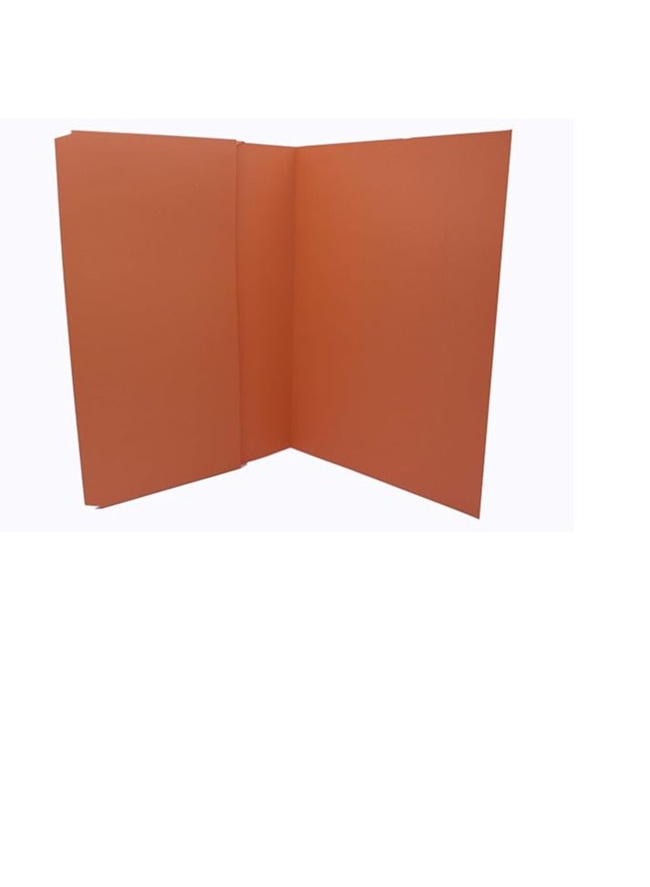 MODEST 20-Pieces Document Wallet Folder F4 300gsm Orange Color - Image 2