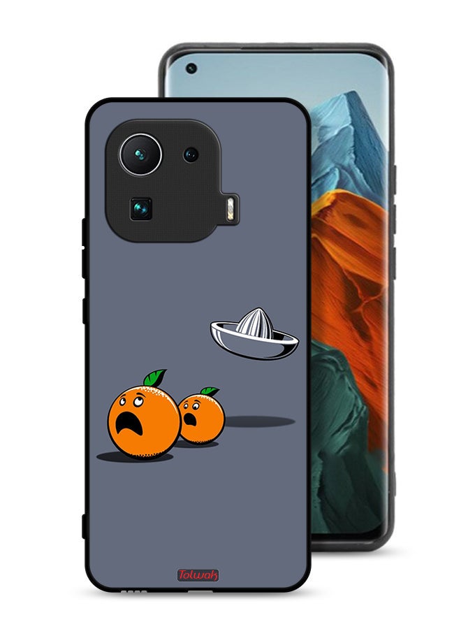 Tolwak Xiaomi Mi 11 Pro Protective Case Cover Minimalism Digital Art Humor - Image 1