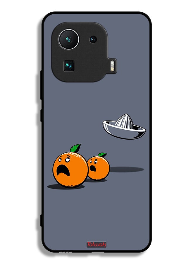 Tolwak Xiaomi Mi 11 Pro Protective Case Cover Minimalism Digital Art Humor - Image 2