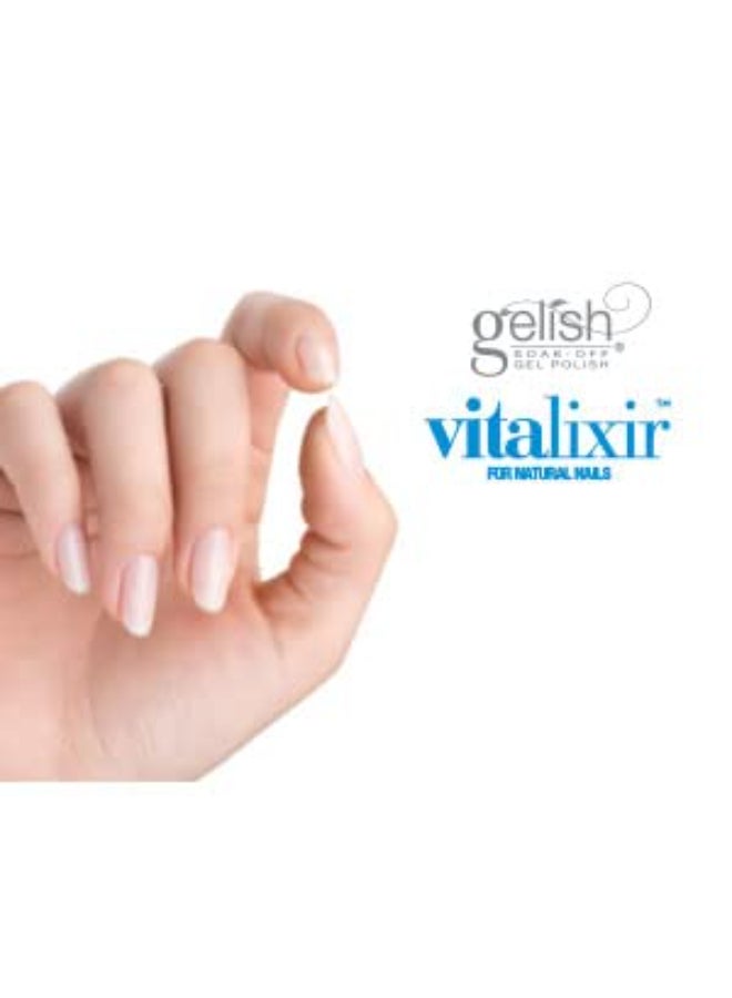 Gelish MINI Vitalixir NoLight Nail Strengthener Polish Nail Strengthener Keratin For Nails For Long Lasting Healthy 03 oz - Image 3