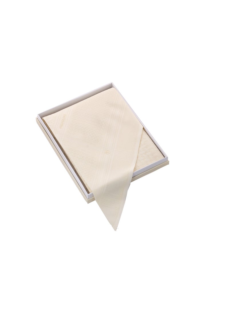 VIKOSLINE Winter Cream Shemagh. - Image 1