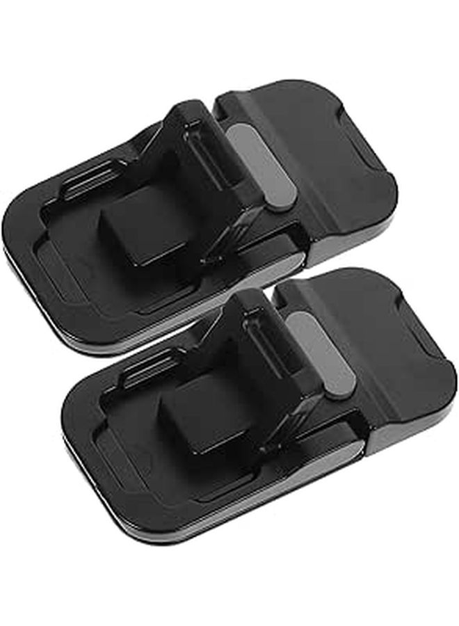 Ergonomic Foldable Laptop Riser Stand Cooling Portable Notebook Holder Black Home Office - Image 1