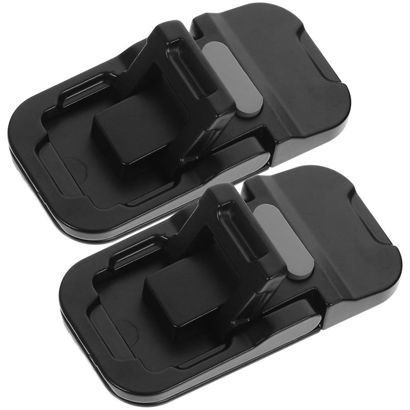 Ergonomic Foldable Laptop Riser Stand Cooling Portable Notebook Holder Black Home Office - Image 2