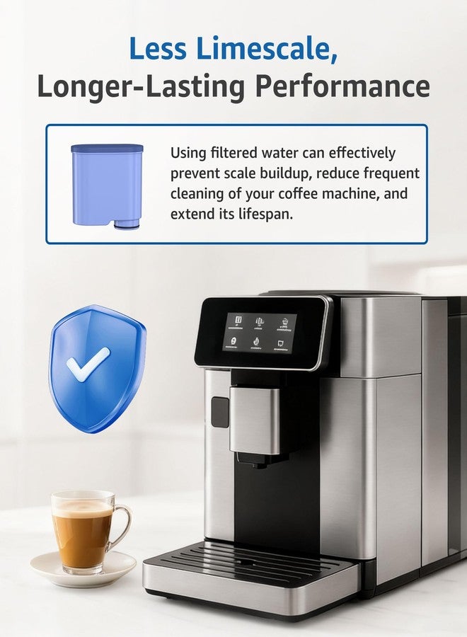 Maxblue CA6903 Coffee Filter, Compatible with Aquaclean® Filter Philips®, Philips® AquaClean® Original Calc, CA6903/22, TÜV SÜD Certified, 4 Pack - Image 5