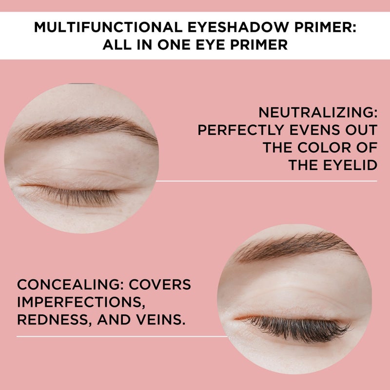 ARTDECO برايمر العين الشامل - قاعدة ظلال عيون طويلة الأمد، محايدة ومخفيّة - برايمر مكياج لعيون نابضة بالحياة وخالية من التجاعيد - 0.17 أونصة سائلة - Image 4