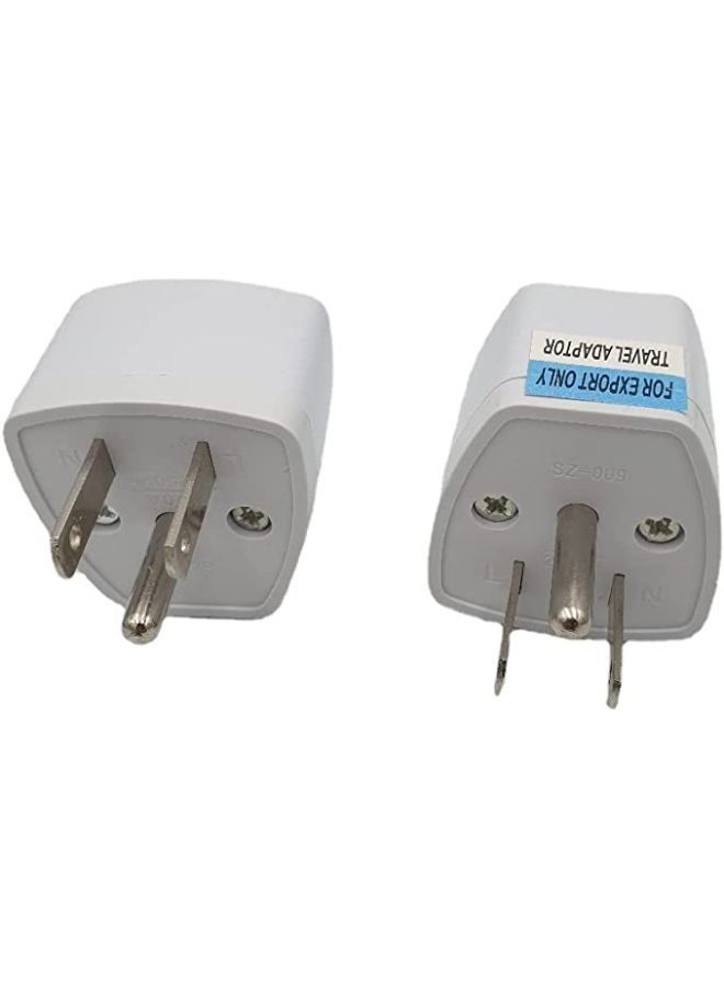Universal AU UK EU to US AC Power Plug Travel Power Socket Adapter Converter Outlet - Image 2