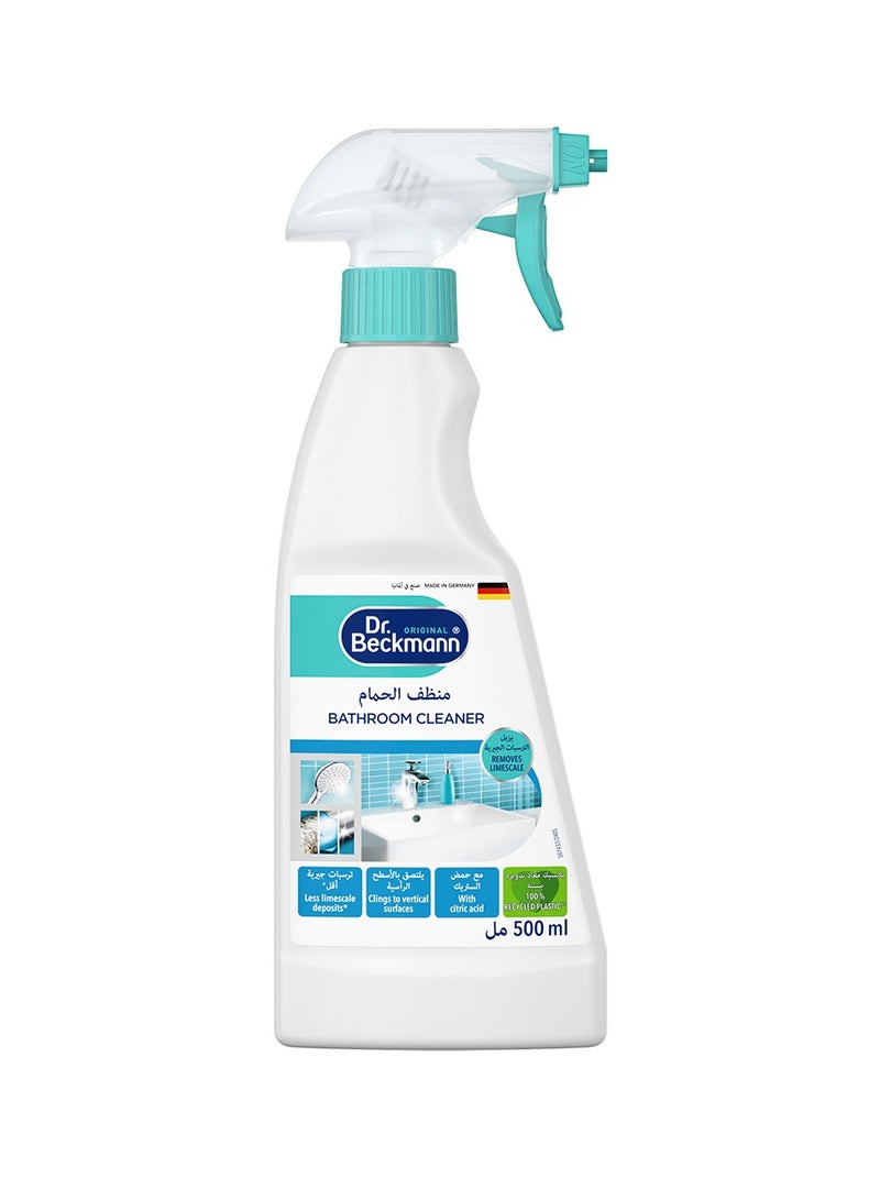 Dr. Beckmann Bathroom Cleaner, Removes Limescale & Grime, With A Fresh Scent, 500ml - Image 1