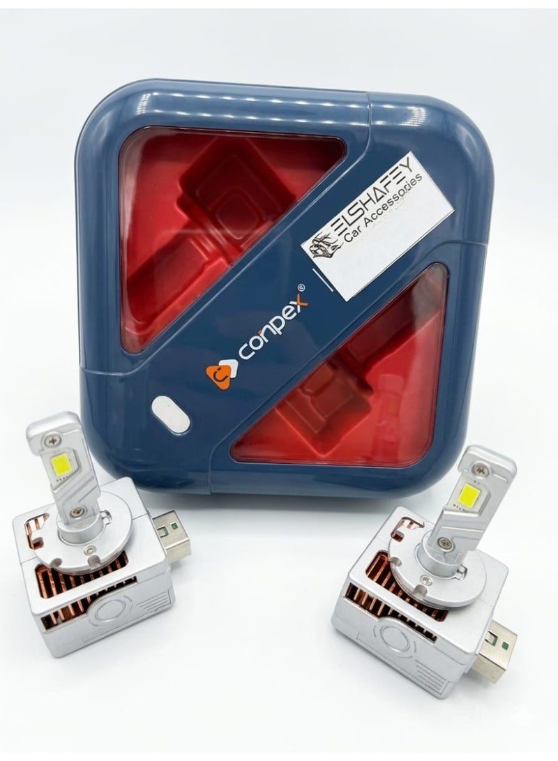 كونبيكس زوج من لمبات الليد مقاس: HID to LED D3S كونبيكس - Image 1