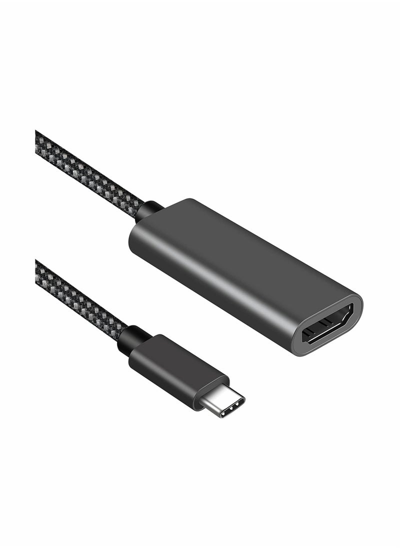 USB C to HDMI Adapter 4K 60Hz Type c to HDMI 4K Adapter USB C to 4K HDMI Digital AV Adapter Type C Thunderbolt 3/4 to HDMI Adapter with Video Audio Output for MacBook Air iPad Pro Surface Pro