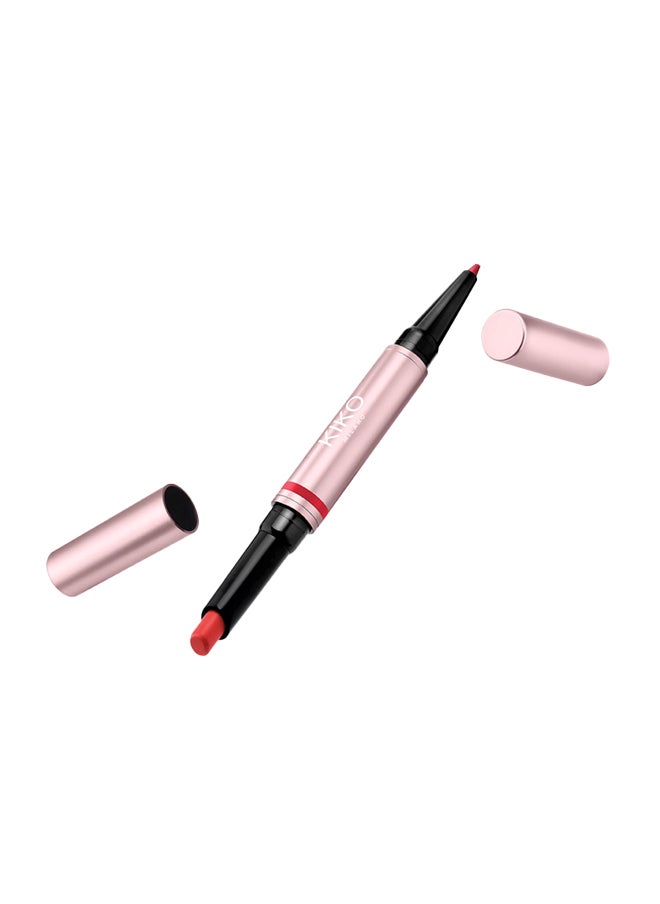 KIKO MILANO - Days In Bloom 2-In-1 Vibrant Lipstick And Pencil 05 Red lovers - Image 1