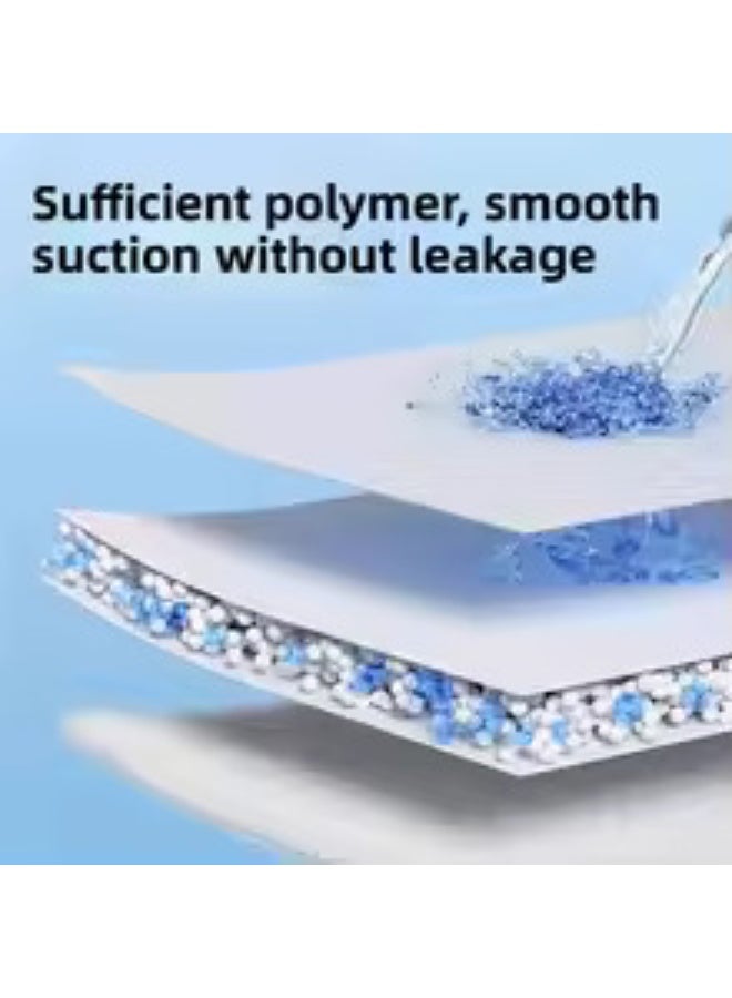 حفاضات حيوانات أليفة للاستخدام مرة واحدة للكلبات، لب ناعم ماص، تصميم مانع للتسرب، (عبوة من قطعتين) - Image 4