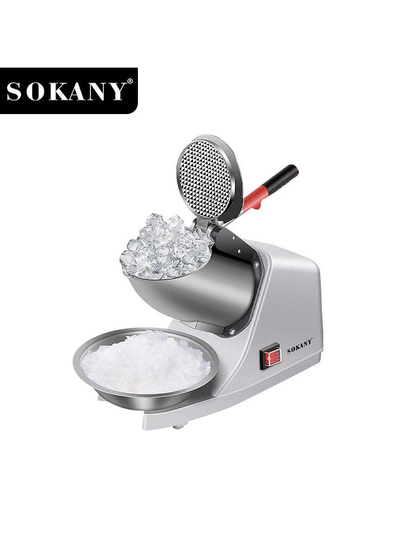 سوكاني منتجات Sokany SK-777 كسارة ثلج كهربائية من الفولاذ المقاوم للصدأ 300 وات خلاط طعام أكثر متانة ومقاومة للاهتراء  - Image 2