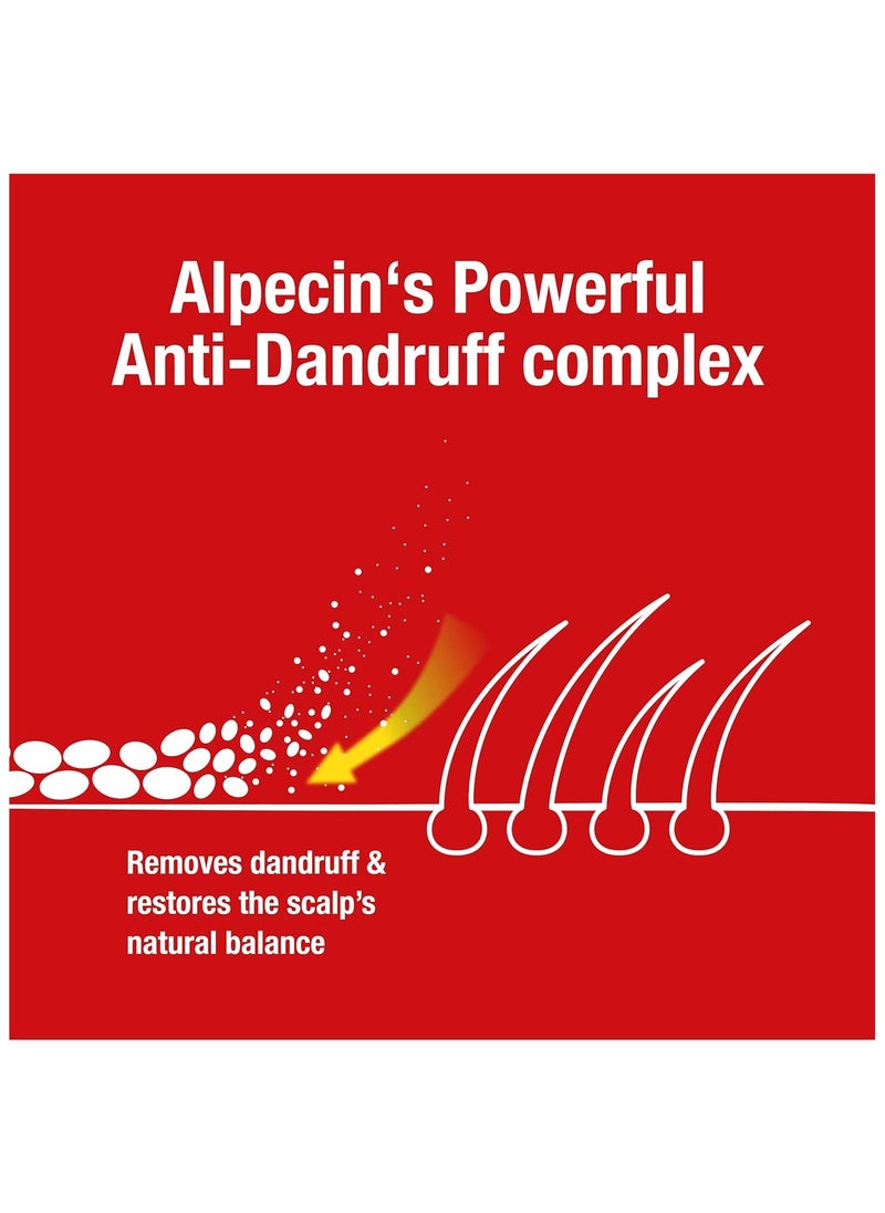 Alpecin Alpecin anti-Dandruff Shampoo 250ml (Pack of 2)  Effectively Removes and Prevents Dandruff - Made in Germany  - Image 3