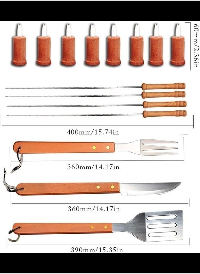 Steel Wooden Handle BBQ Tools For Birthday Presents For Men Dad Women - pzsku/ZEC5DE8A1F51F33656D32Z/45/_/1715205897/cba23134-a711-4aff-89fa-ed75d5cd84d7