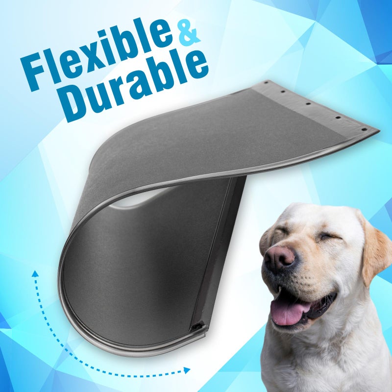 AMZOO Large Replacement Dog Door Flap Compatible with PetSafe Measures 16 7/8â€ x 10 1/8â€ PAC11-11039 - Image 3