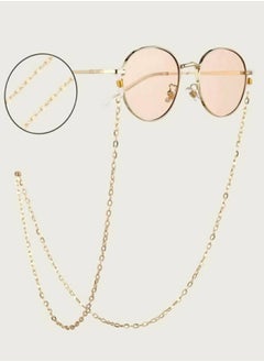 RA accessories Women Eyeglasses Chain metal Golden  - Image 1