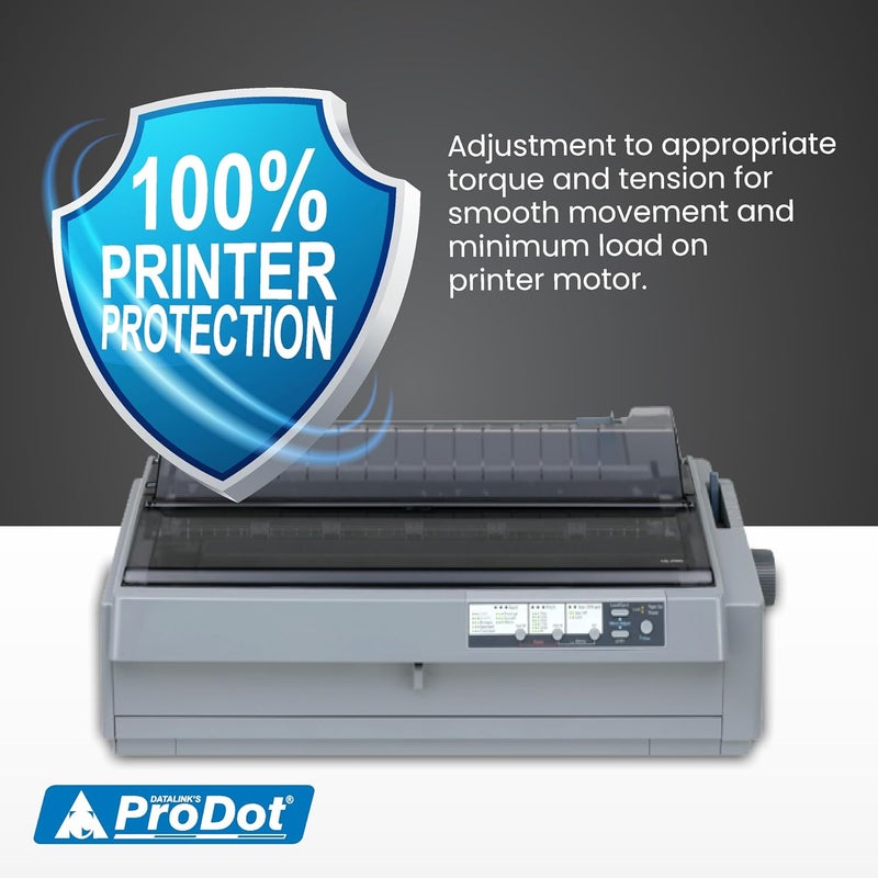 ProDot Dot Matrix Ribbon Cartridge Compatible with EPSON ERC 38 (Pack of 02) - Image 5