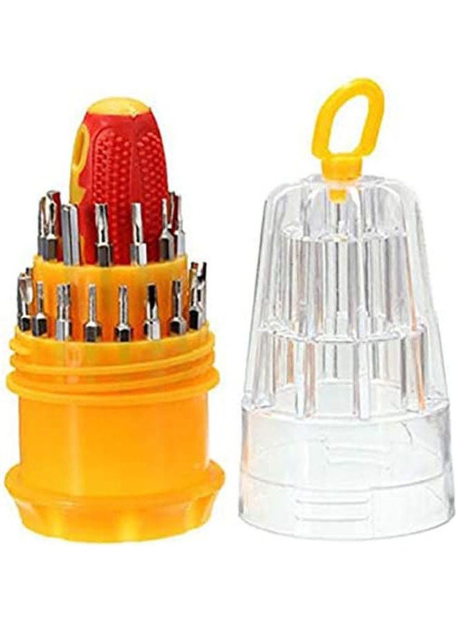 Screwdriver Set Precision Kit 31 Magnetic Driver Bits Repair Tool Kit Opening Tool for iphone Cellphone PC Electronics Multicolour 289grams - Image 2