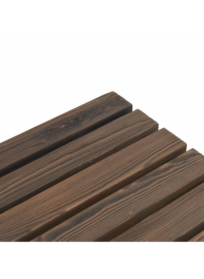 vidaxl Garden Coffee Table 90x50x40 cm Solid Wood Fir 365108 - Image 4