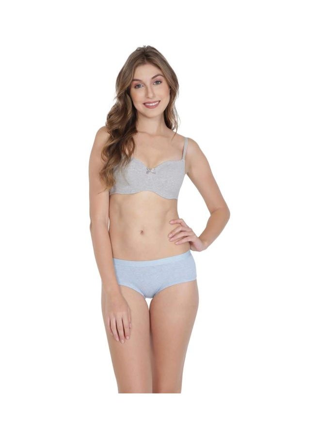 JOCKEY - Jockey FE23 Women Wire free Padded Super Combed Cotton Elastane Stretch Medium Coverage Multiway Styling T Shirt Bra with Detachable Straps - Image 1