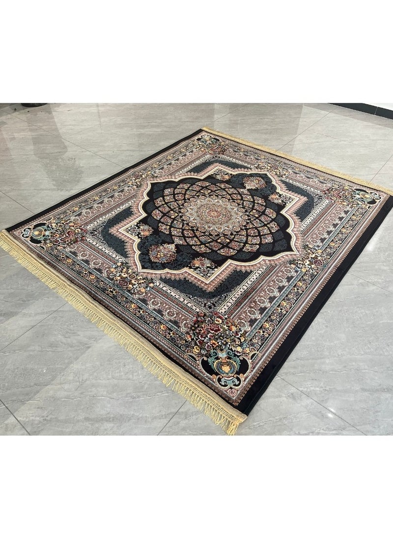 Stargold Interior Decoration Luxurious Indoor Home Floor Carpet Bedroom and Living Room Rug Anti Slip Floor Carpets, 180x200 cm, Polyester, Rectangle 