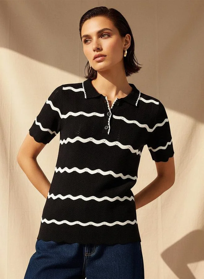 تواكستريمز 2Xtremz T shirt with Stripes