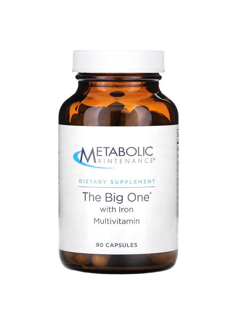 The Big One with Iron, 90 Capsules