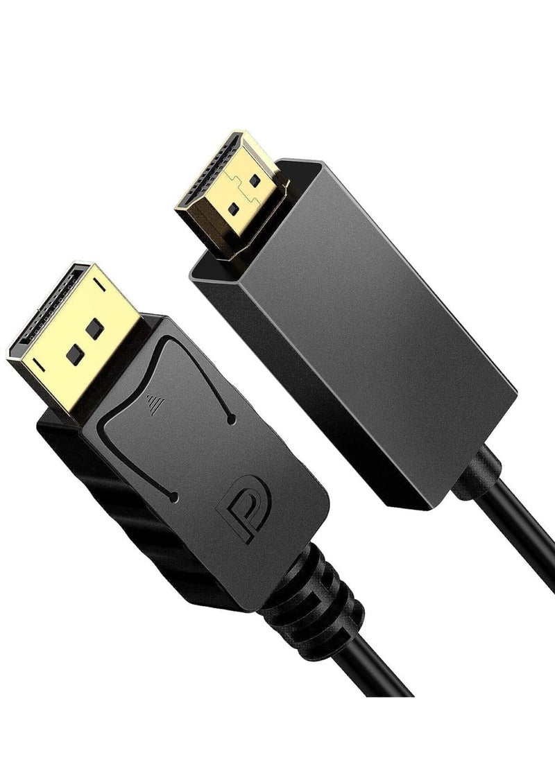 Zero Display Port (DP) to HDMI 4K Cable 3m  - Image 1