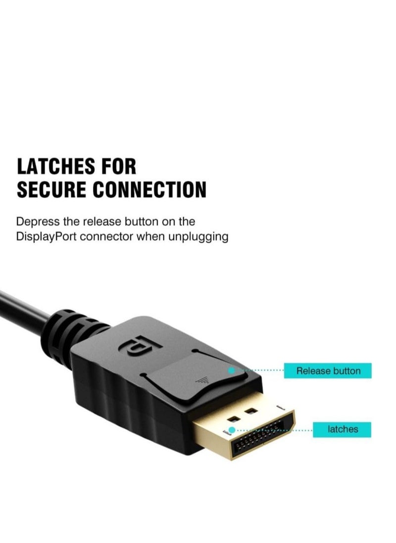 Zero Display Port (DP) to HDMI 4K Cable 3m  - Image 4