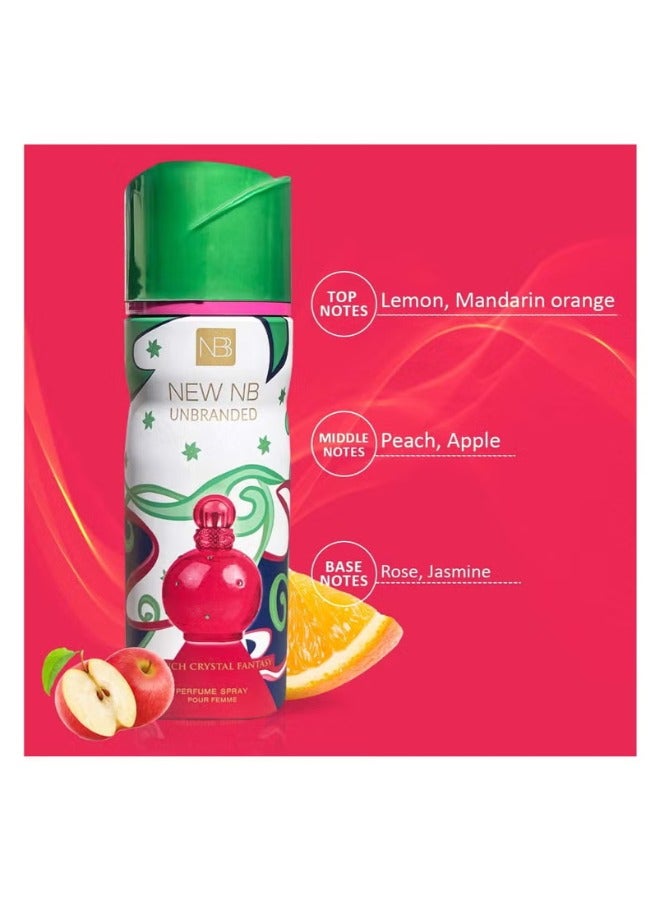 NEW NB Unbranded French Crystal Fantasy Deodorant Spray for Women - 200ml - Image 4