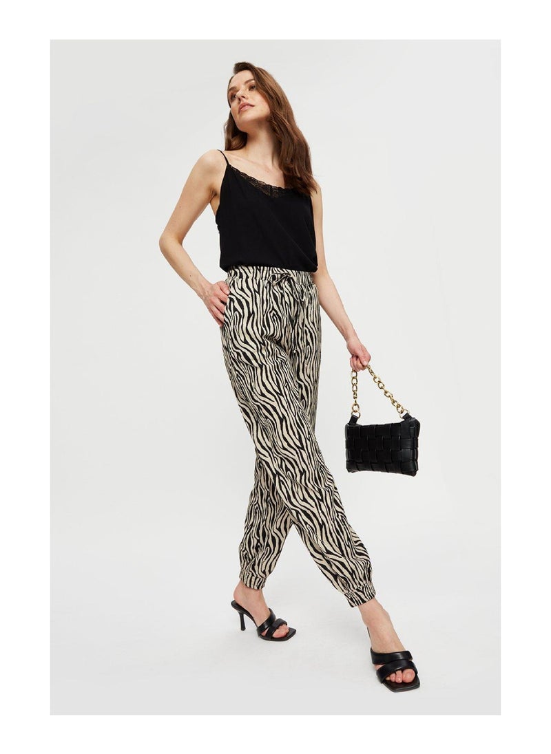 DOROTHY PERKINS - Zebra Textured Joggers - Image 1