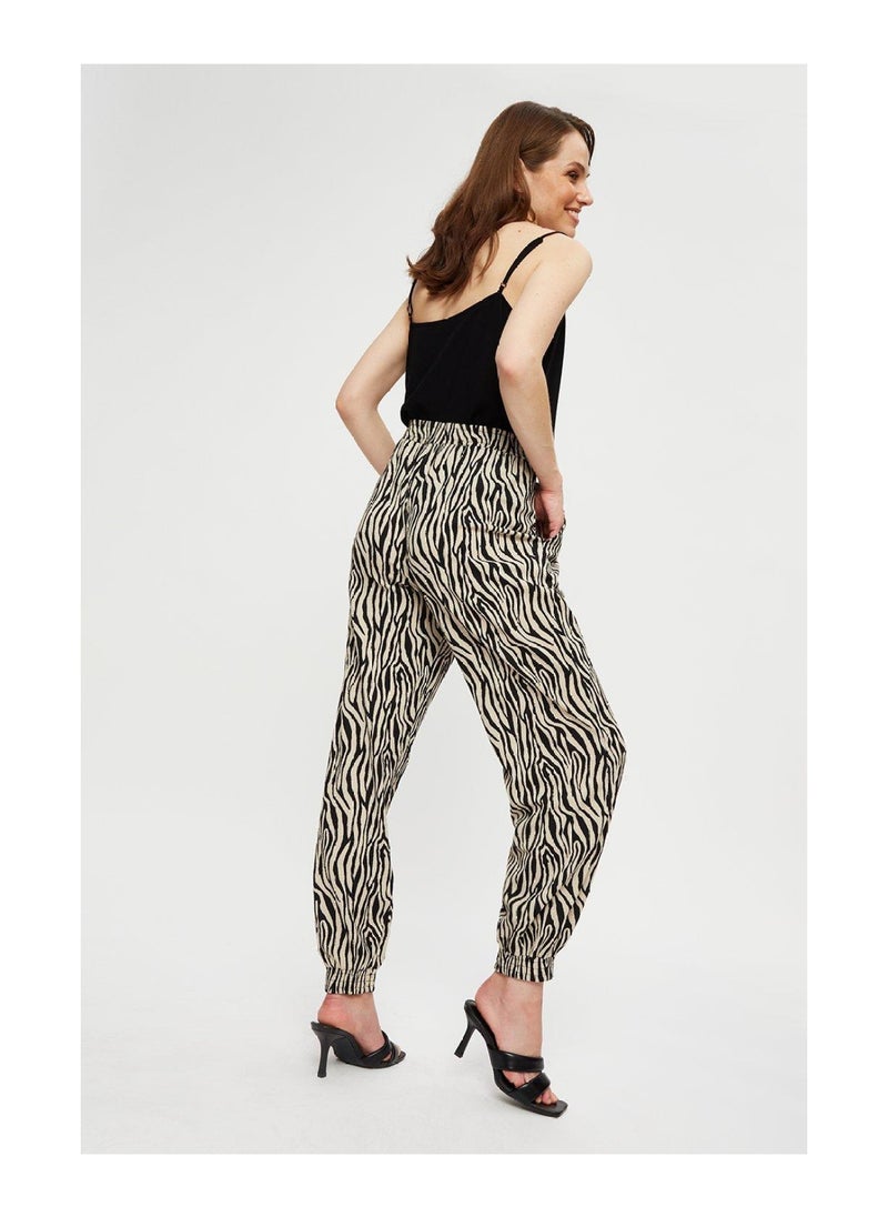 DOROTHY PERKINS - Zebra Textured Joggers - Image 1