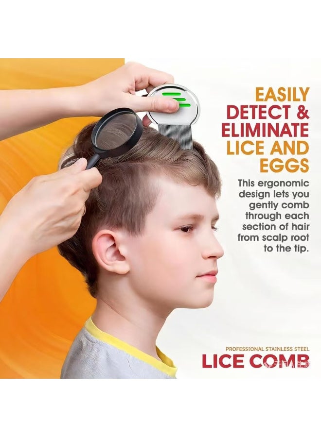 Lice Comb - (2-Pack) Effectively removes head lice and nits - Image 5