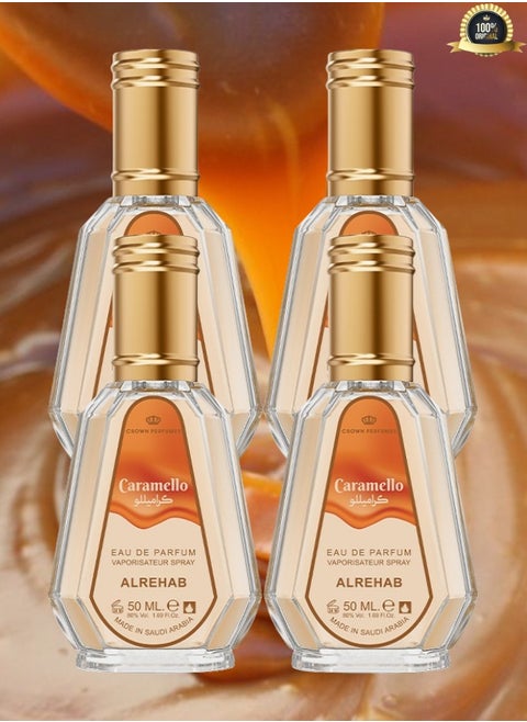 4 Pieces Caramello Perfume 50ML