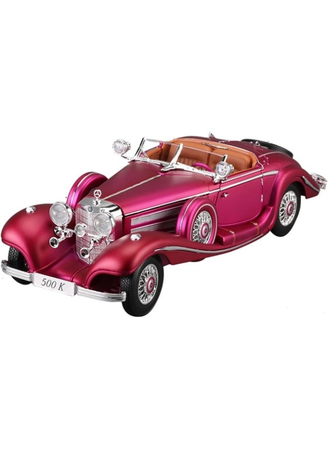 TOY GARDEN 1:18 Scale Classic Model Car – Purple Alloy Diecast Replica, Collectible Decoration Gift  - Image 1