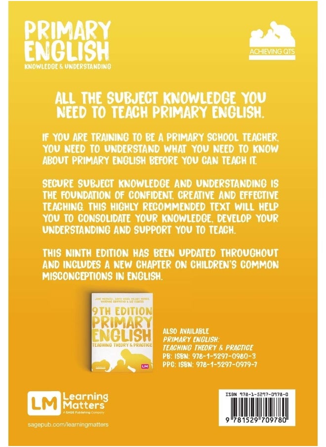 Primary English: Knowledge and Understanding (Achieving QTS Series)  - Image 2