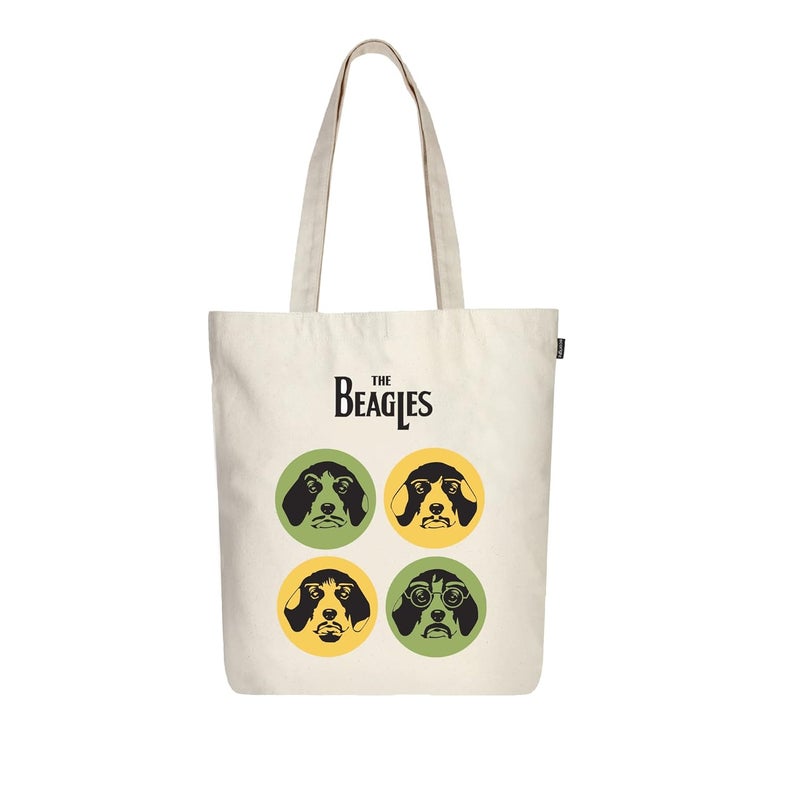 EcoRight Canvas Tote Bags for Women, College Bag for Girls, 100% Organic Cotton Tote Bag for Shopping, Travel & beach - Image 1