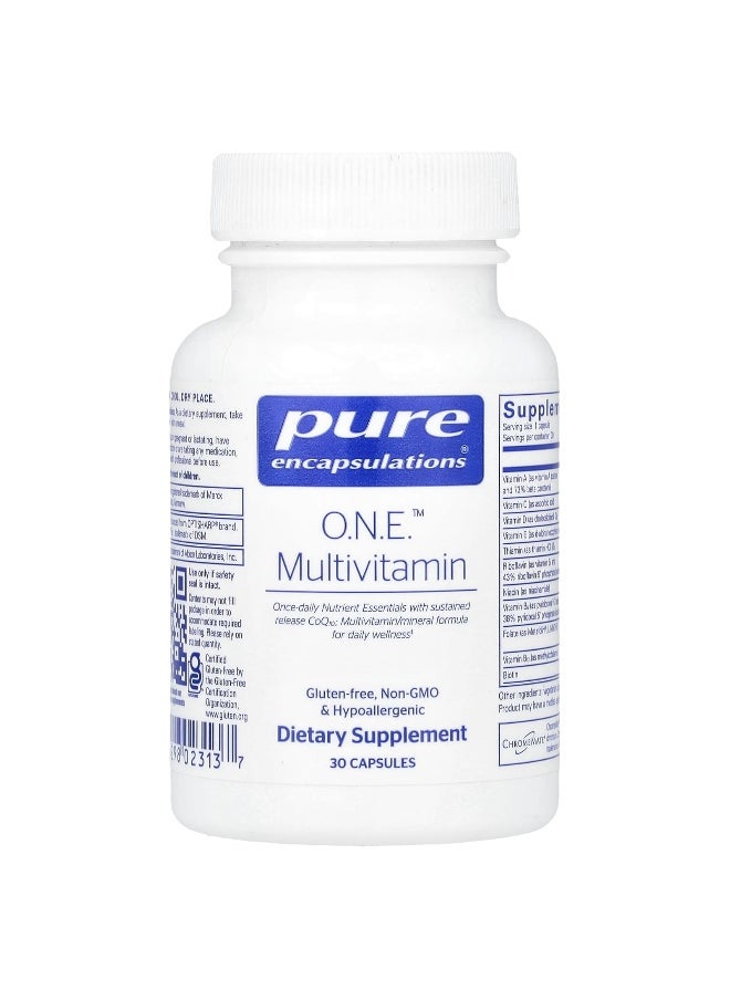 Pure Encapsulations - Pure Encapsulations, O.N.E.™ Multivitamin, 30 Capsules - Image 1