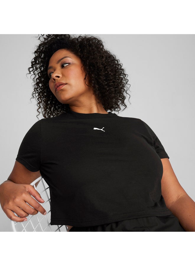 PUMA Dare To Baby Cropped Tee - Image 2